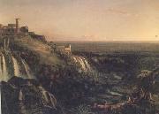 Thomas Cole The Cascatelli,Tivoli,Kooking Towards Rome (mk13) oil painting on canvas